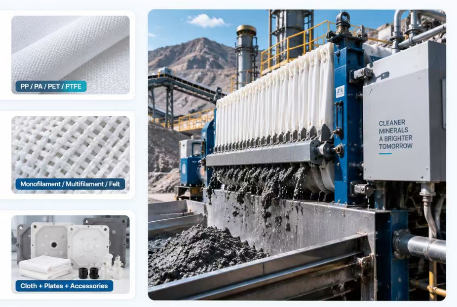 Three-Layer Solution for Mining Filtration