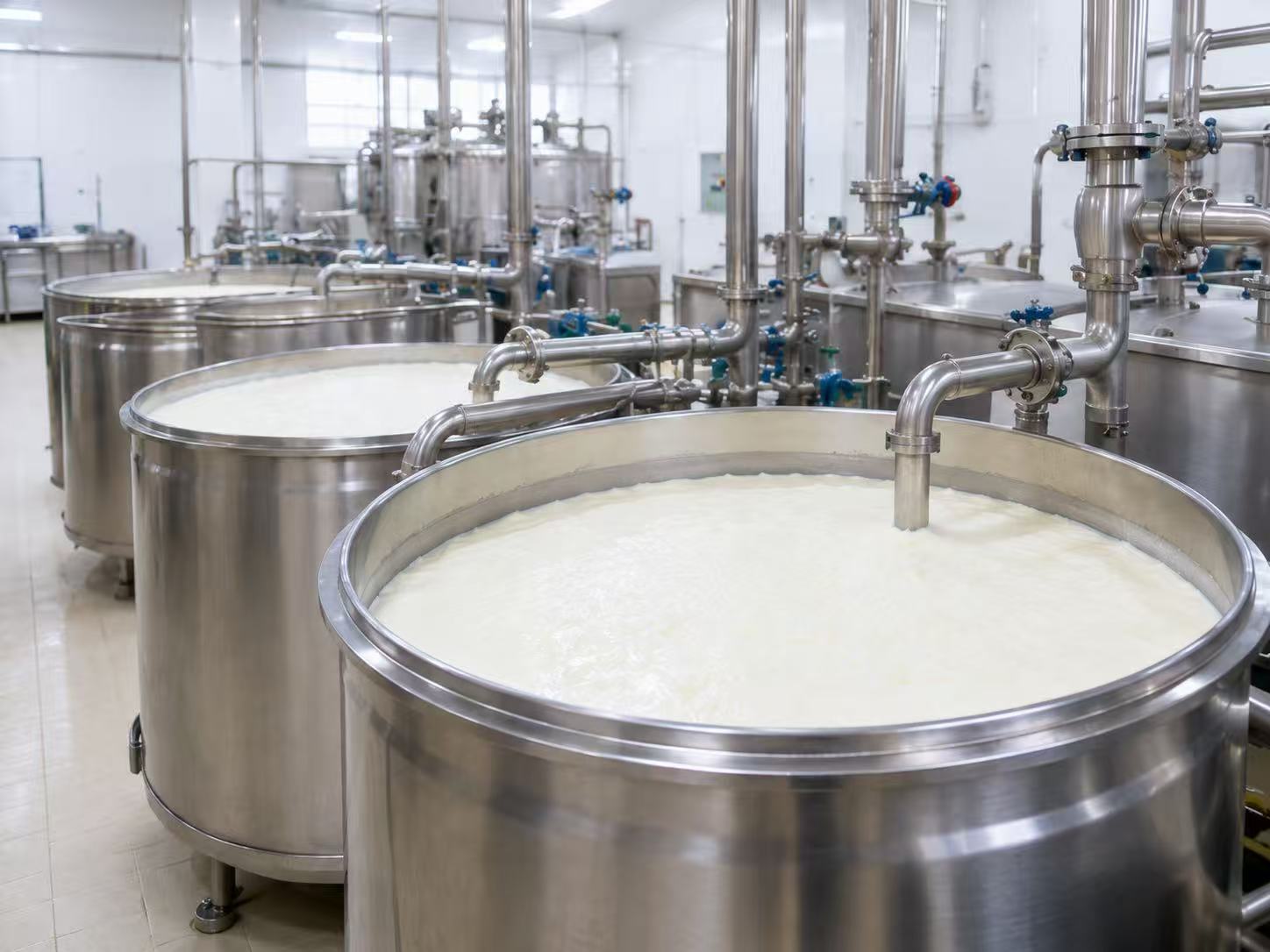Neutral food-industry slurry