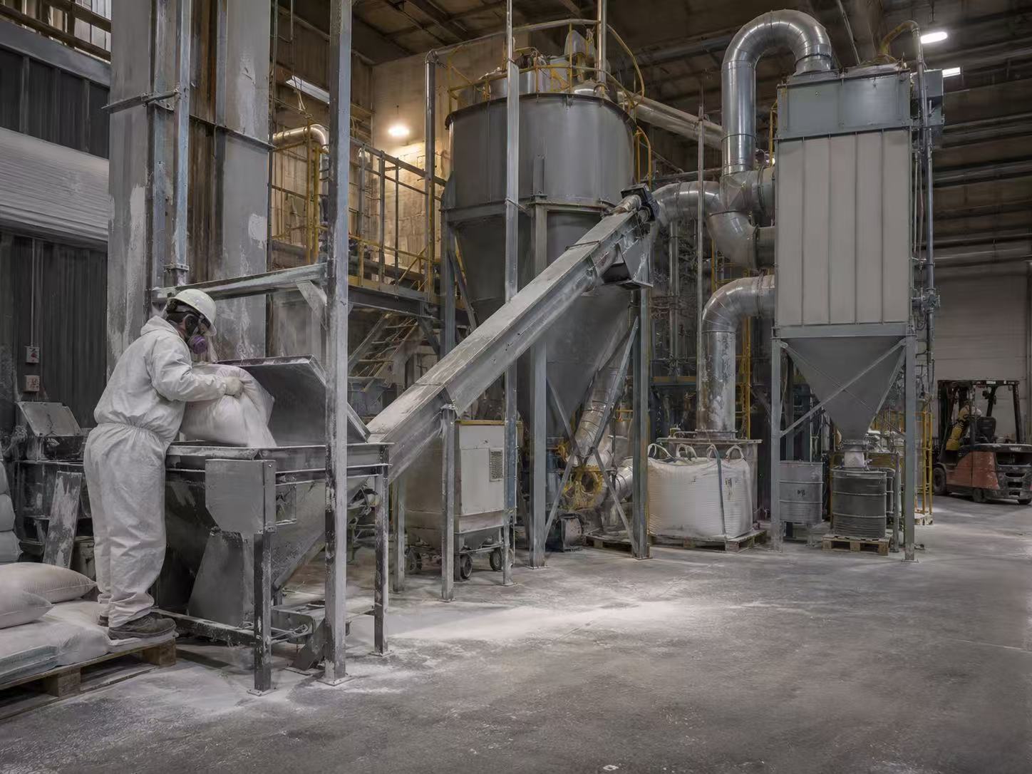 Industrial dust removal
