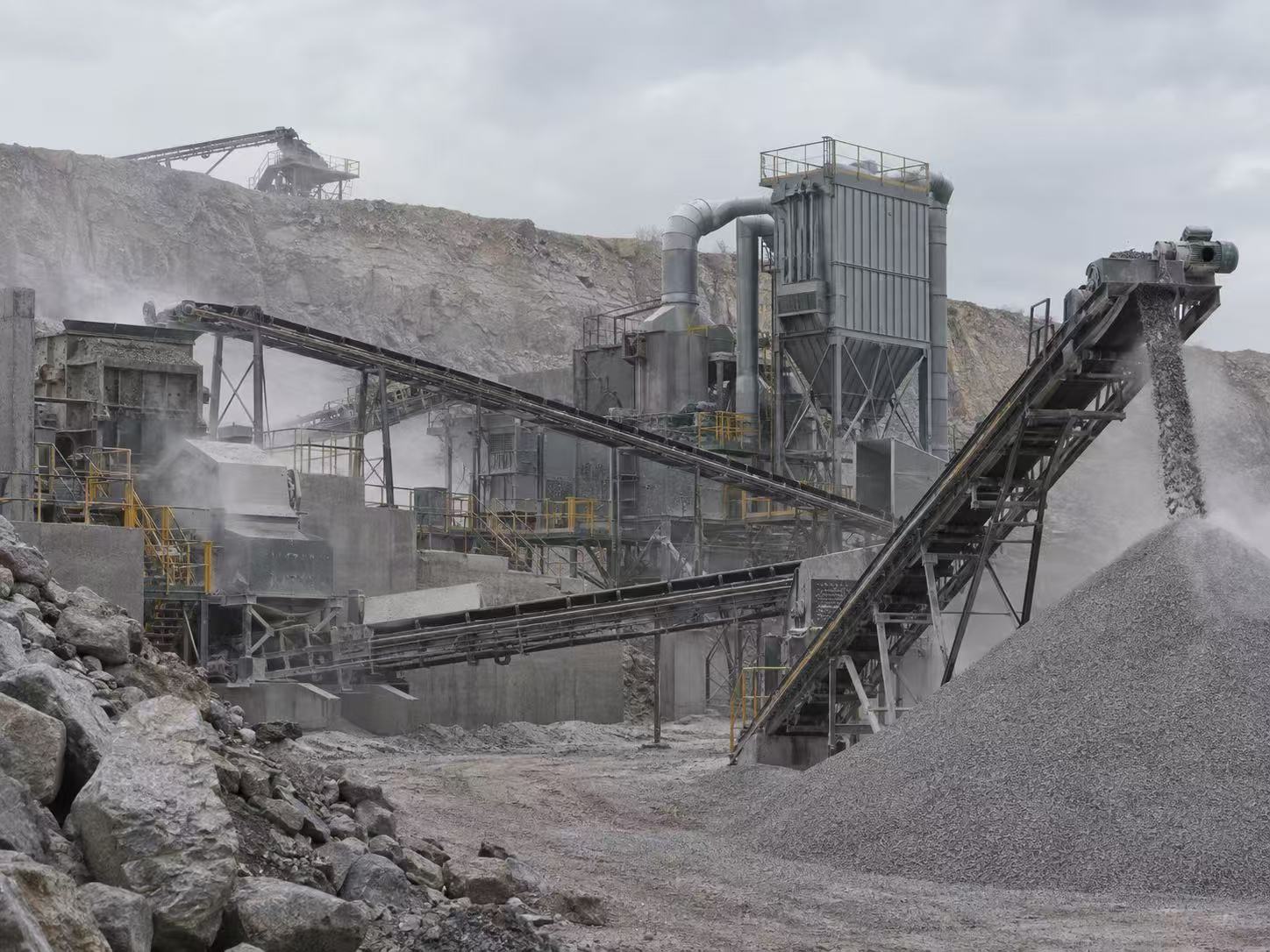 Building materials and mining