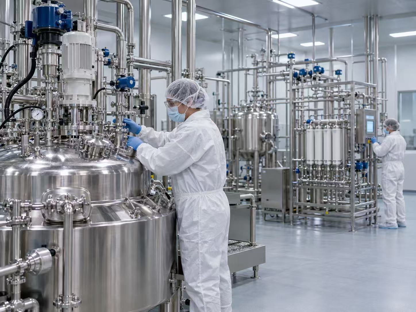 Pharmaceutical API and sterile solvent filtration