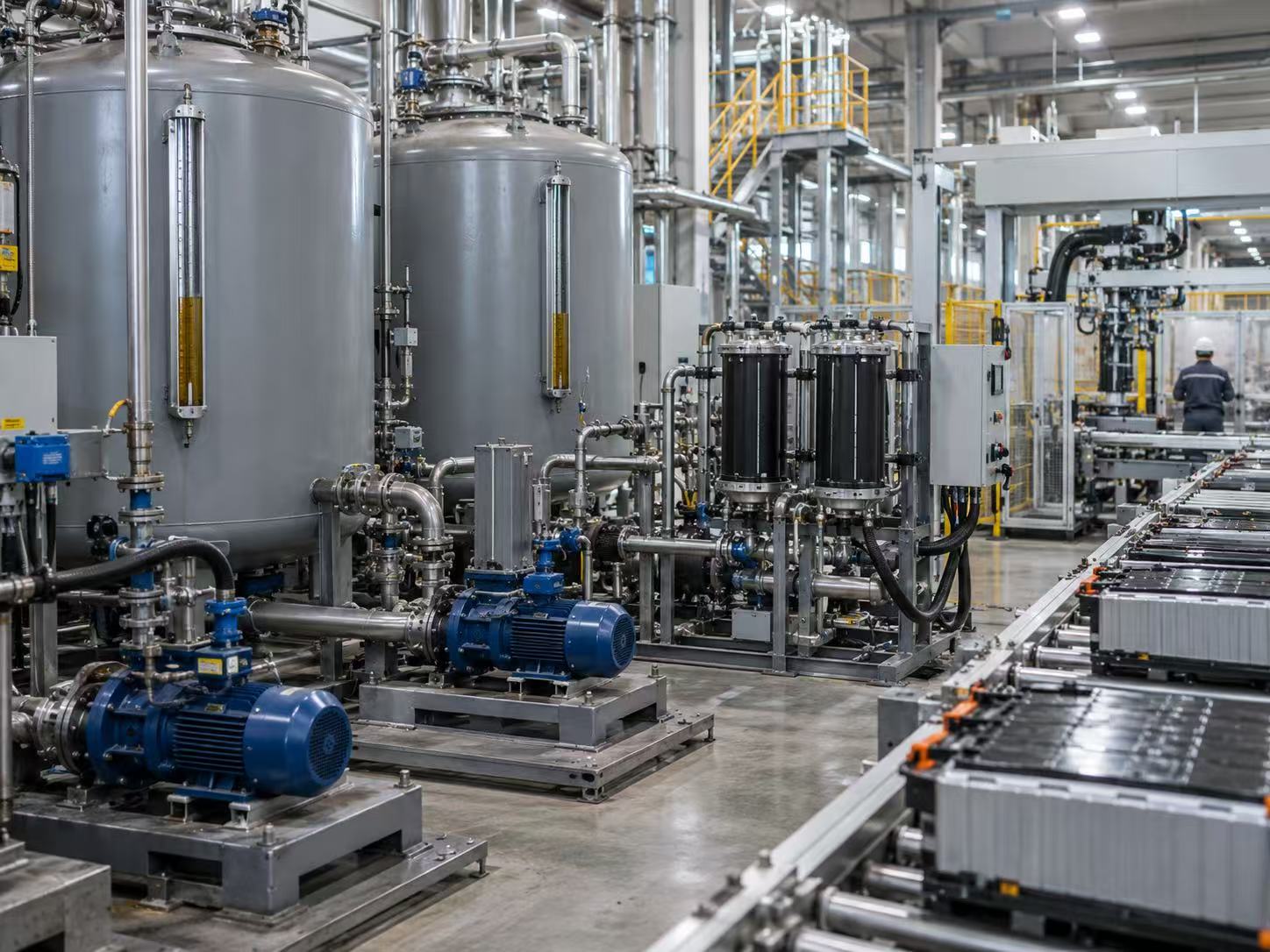 Hydraulic oil, lubricating oil and new-energy processes