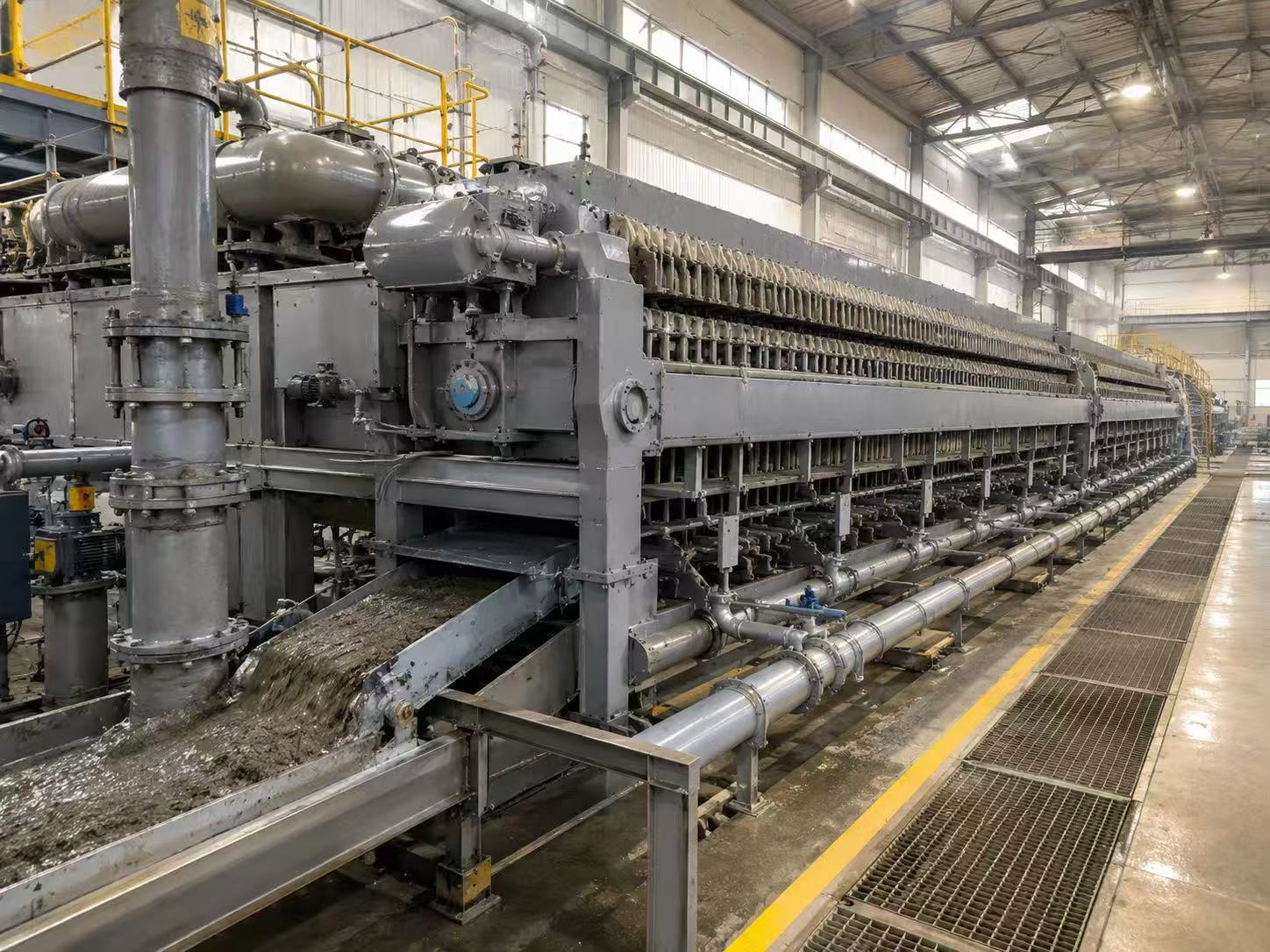 High-temperature neutral chemical slurry