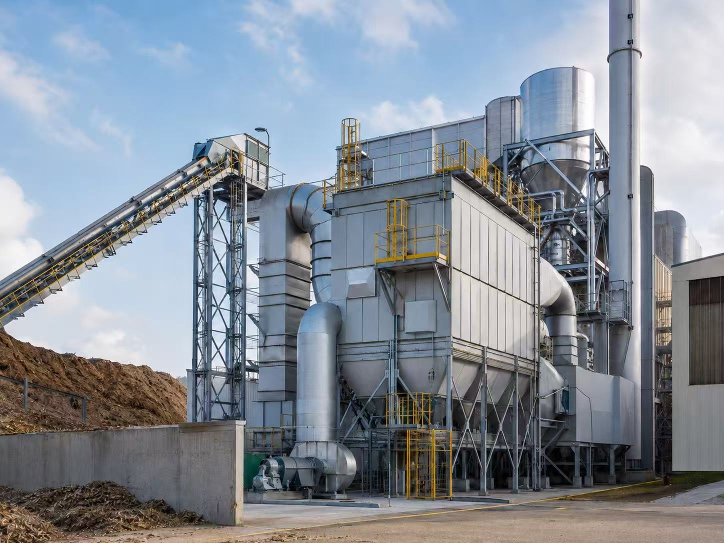 High-temperature powder recovery and pulse dust collectors