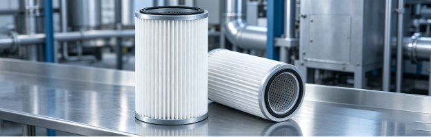 PTFE Laminated Polyester Filter Cartridge