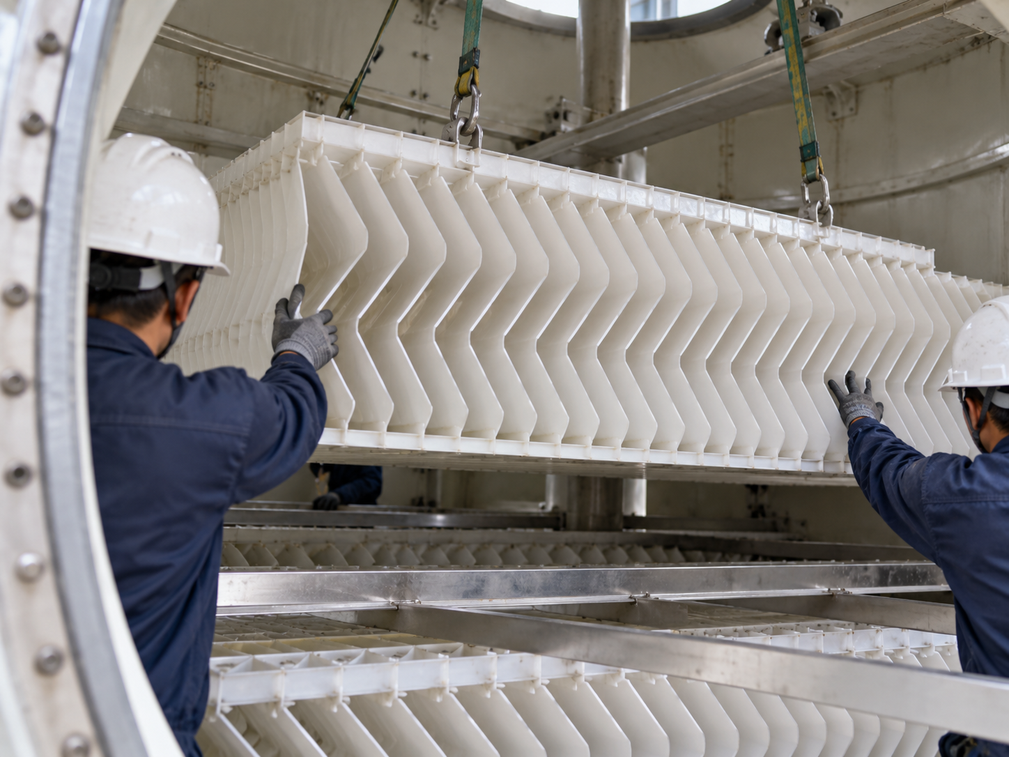 Install New Vane Assembly