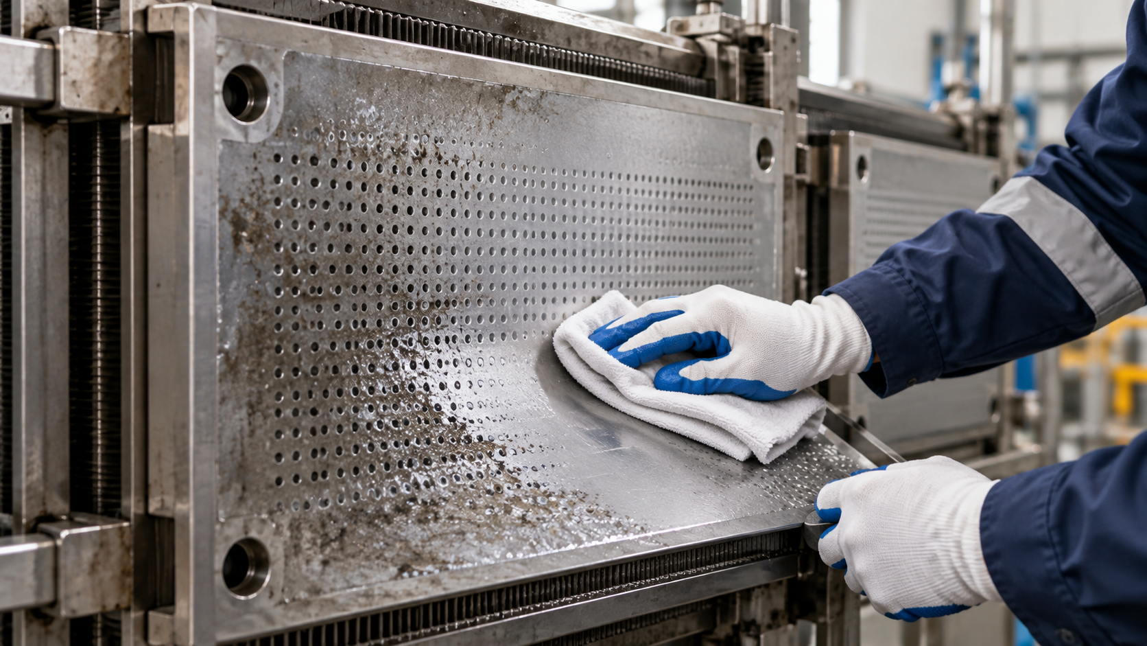 Step 3: Clean the Filter Plate Surface